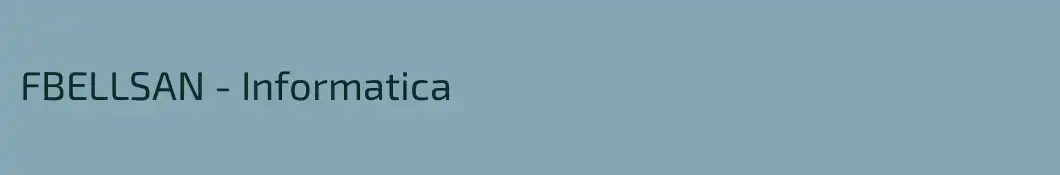 FBELLSAN - Informatica